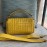 Fendi Fashion Medium Embossed Flap Bag Yellow