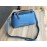 Fendi Blue Simple Calf Leather Bag