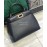 Fendi Black Lambskin Messenger Bag Handbag