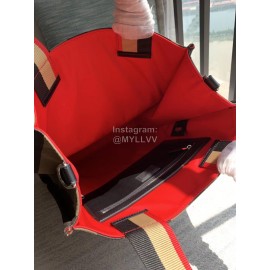 Fendi Vertical Striped Handbag Messenger Bag