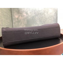 Fendi Soft Brown Leather Handbag Commuter Bag