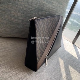 Fendi New Black Brown Handbag