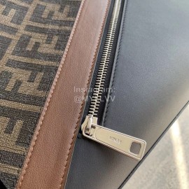 Fendi New Black Brown Handbag