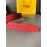 Fendi Fashion Leather FF Buckle 34mm Leisure Belt For Men Red