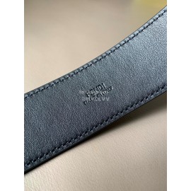 Fendi New Printed Calf Leather Gold Pin Buckle Belt For Men