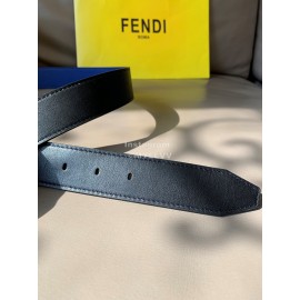 Fendi Double Side Calf Leather Pin Buckle 35mm Leisure Belt For Men 