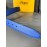 Fendi Calf Leather Enamel Buckle 34mm Leisure Belt Blue