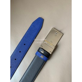 Fendi Double Side Calf Leather Palladium Buckle 34mm Belt 