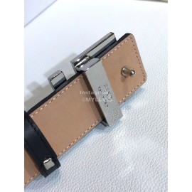 Fendi Fashion Calf Leather Ff Buckle 40mm Belt 