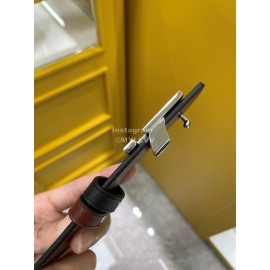 Fendi Calf Leather Ff Buckle 35mm Fashion Belt For Men 