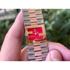 Fendi Mania Series New Stainless Steel Case Watch Red