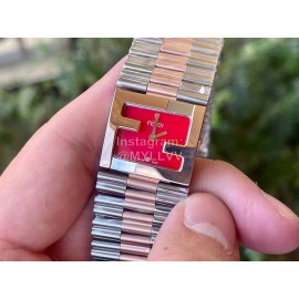 Fendi Mania Series New Stainless Steel Case Watch Red