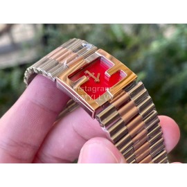 Fendi Mania Series New Stainless Steel Case Watch Red