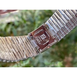 Fendi Mania Series New Stainless Steel Case Watch Red