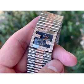 Fendi Mania Series New Stainless Steel Case Diamond Watch Black