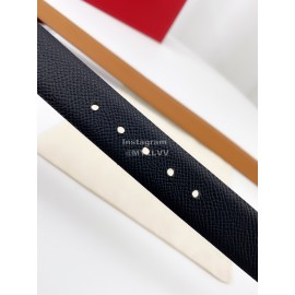 Ferragamo Calf Leather Gold Buckle 25mm New Belt For Women Tan