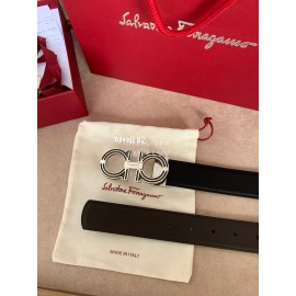 Ferragamo Double Side Calf Leather 35mm Belt For Men