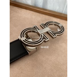 Ferragamo Double Side Calf Leather 35mm Belt For Men