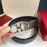 Ferragamo Calf Leather Silver Gancio Buckle Belt For Men 