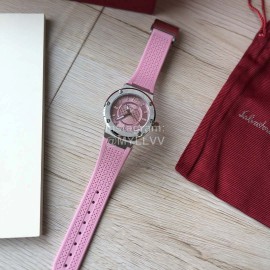 Ferragamo 316 Fine Steel Case Living Waterproof Watch Pink