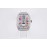 Franck Muller Diamond Dial White Silicone Strap Watch For Women