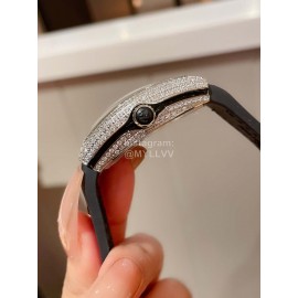 Franck Muller Fashion Diamond Roman Numeral Dial Watch