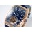 Franck Muller 316l Fine Steel Case Navy Cowhide Strap Watch