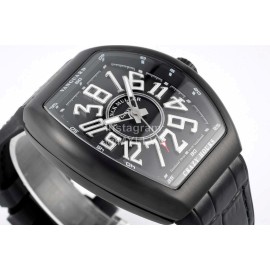 Franck Muller V45 Crazy Hour Series Vanguard Watch White