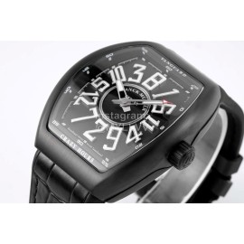 Franck Muller V45 Crazy Hour Series Vanguard Watch White