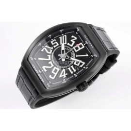 Franck Muller V45 Crazy Hour Series Vanguard Watch White