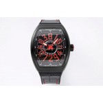 Franck Muller V45 Crazy Hour Series Vanguard Watch Red