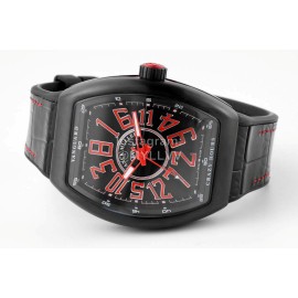 Franck Muller V45 Crazy Hour Series Vanguard Watch Red