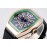 Franck Muller V45 Crazy Hour Series Vanguard Navy Dial Watch