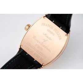 Franck Muller V45 Crazy Hour Series Vanguard Navy Dial Watch