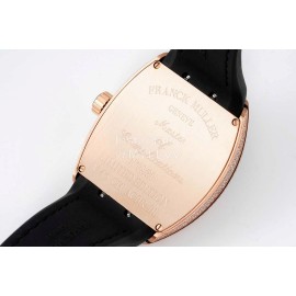 Franck Muller V45 Crazy Hour Series Art Deco Roman Numerals Dial Vanguard Watch