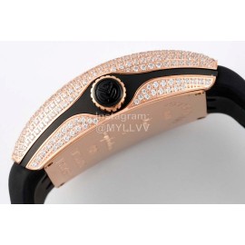 Franck Muller V45 Crazy Hour Series Art Deco Roman Numerals Dial Vanguard Watch