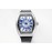 Franck Muller V45 Crazy Hour Series Art Deco Roman Numerals Dial Watch Blue