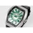 Franck Muller V45 Crazy Hour Series Art Deco Roman Numerals Dial Watch Green