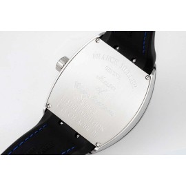 Franck Muller V45 Crazy Hour Series Art Deco Roman Numerals Dial Watch 