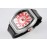 Franck Muller V45 Crazy Hour Series Art Deco Roman Numerals Dial Watch Red