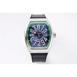 Franck Muller V45 Crazy Hour Art Deco Roman Numerals Dial Watch 