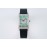 Franck Muller Long Island Series Diamond Square Dial Watch Green