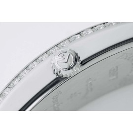 Franck Muller Long Island Series Diamond Square Dial Watch Green