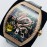 Franck Muller Vsf Factory Diamond Dragon Dial Watch Green