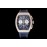 Franck Muller Fashion Diamond Dial Leather Strap Watch