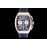 Franck Muller Roman Numeral Dial Rubber Strap Watch