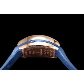 Franck Muller Roman Numeral Dial Rubber Strap Watch