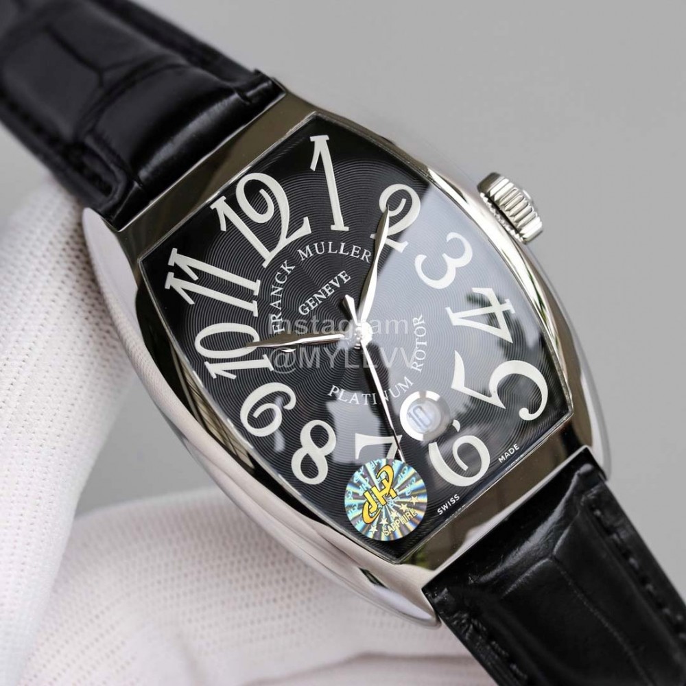 Franck Muller Casablanca Series Roman Numeral Dial Watch Black