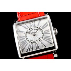 Franck Muller Ladies'Collection Series Square Dial Watch Red