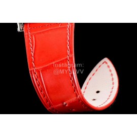 Franck Muller Ladies'Collection Series Square Dial Watch Red